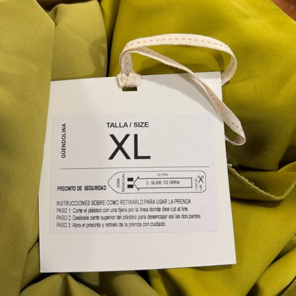 Güendolina Fiona Green Dress with Shawl Size XL - Picture 5 of 5